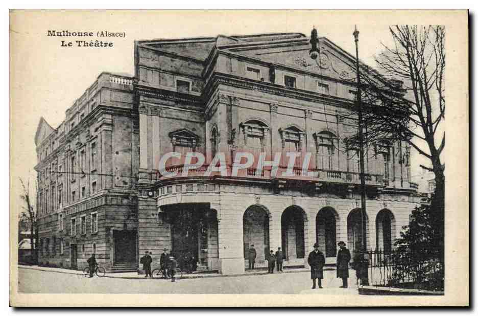 CPA Mulhouse Theatre 