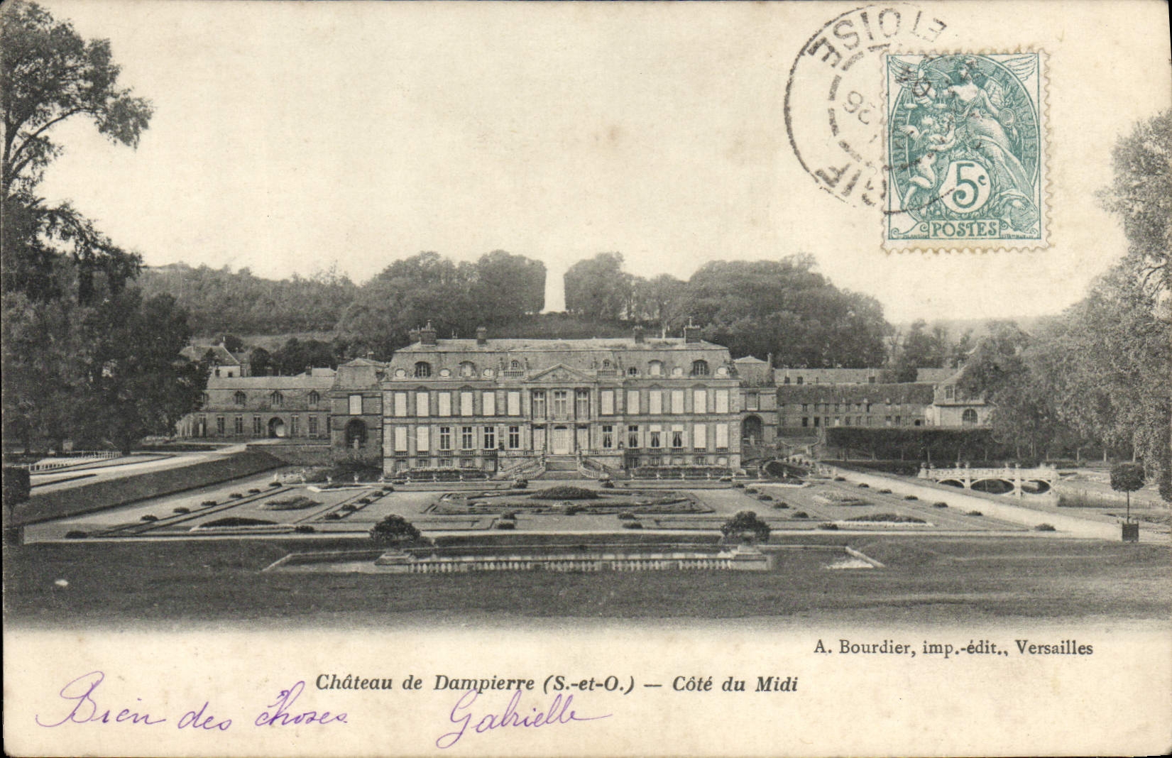 CPA Chateau de Dampierre Cote du Midi