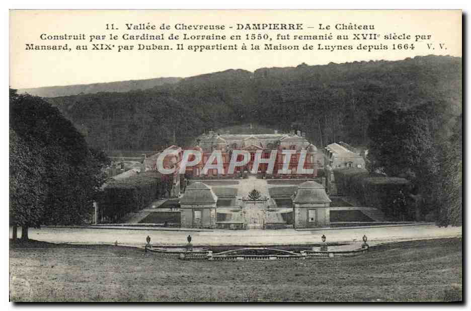 CPA Chateau de Dampierre Vallee de la Chevreuse 