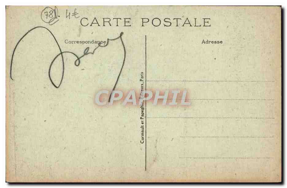 St-GERMAIN-en-LAYE (S-et-O) — Porte d'Entrée du Château — A.P. — Reverso