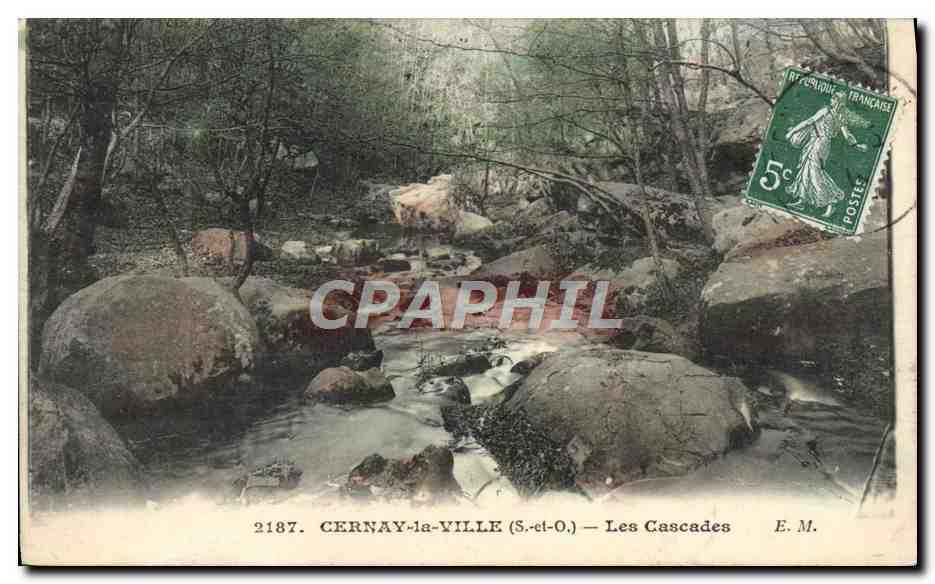 CPA Cernay la Ville Les Cascades