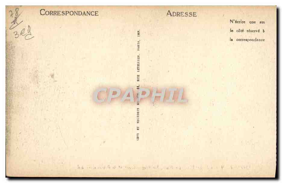 Rambouillet — Le Parc, les Coquillages et la Rivière — LL — Reverso