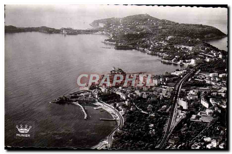 CPM Beaulieu sur Mer Generale et St Jean Cap Ferrat