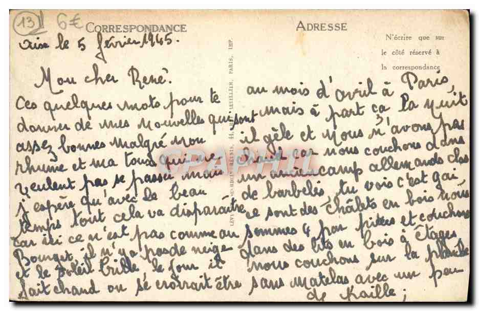 Roquefavour — L'Aqueduc à Travers les Pins — LL. — Reverso
