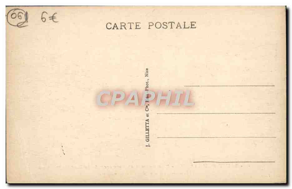 CPA Saint Paul Rue Grande et Amorces de la Rue Casse Cou  — Rückseite