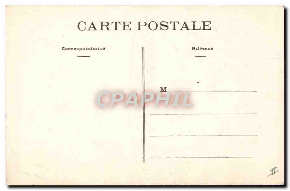 Hennebont (Morbihan) — La Porte Prison — Phototypie Vasseller, Nantes — Verso
