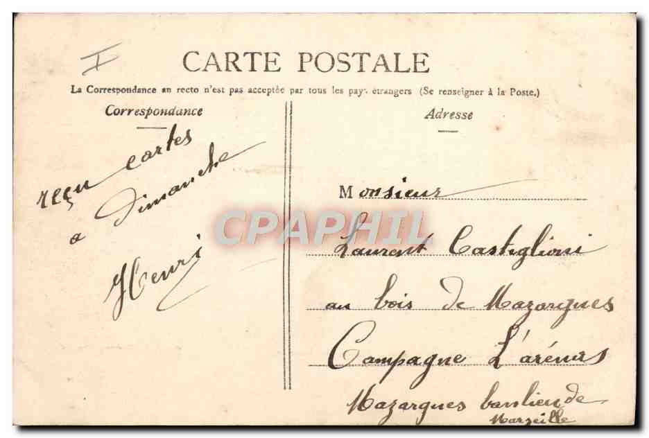 Ile Sainte-Marguerite — Prison de Bazaine — P. L. Maillan, libr.-édit. n° 681 — Reverso