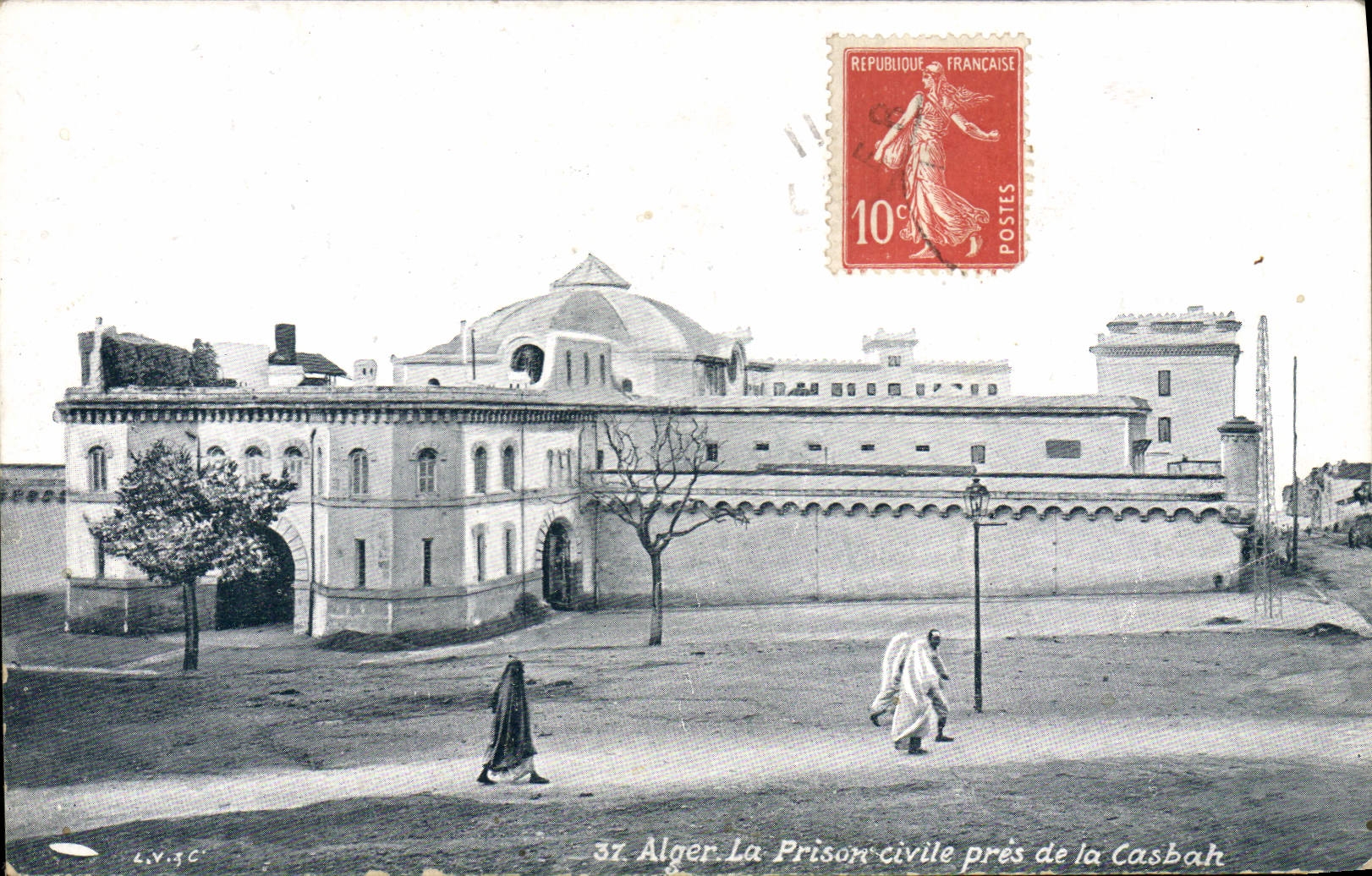 Alger. La Prison civile près de la Casbah — Édition L.V.3C