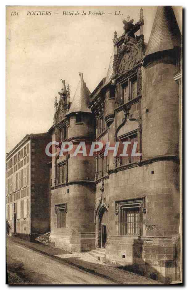 Poitiers — Hôtel de la Prévôté — LL.