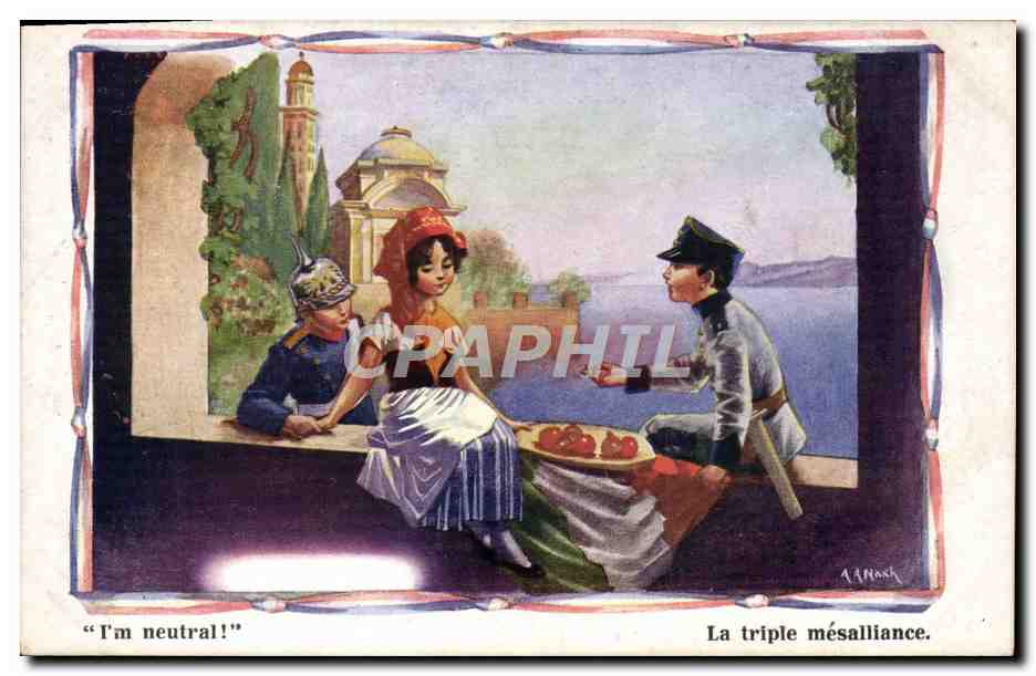 La triple mésalliance — Sujet satirique — Inter-Art Co., 'Patriotic Kids' Series, No 945