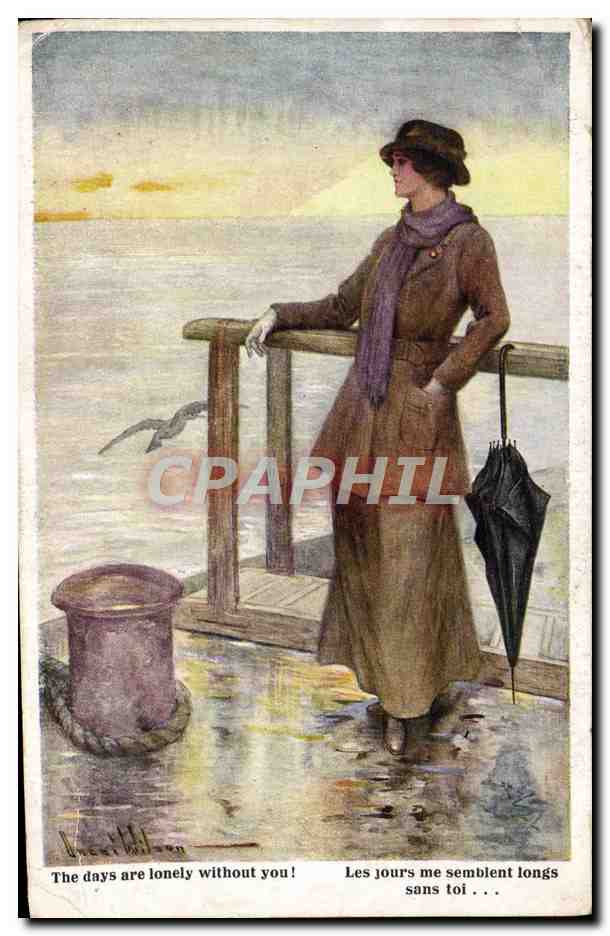 CPA Femme 