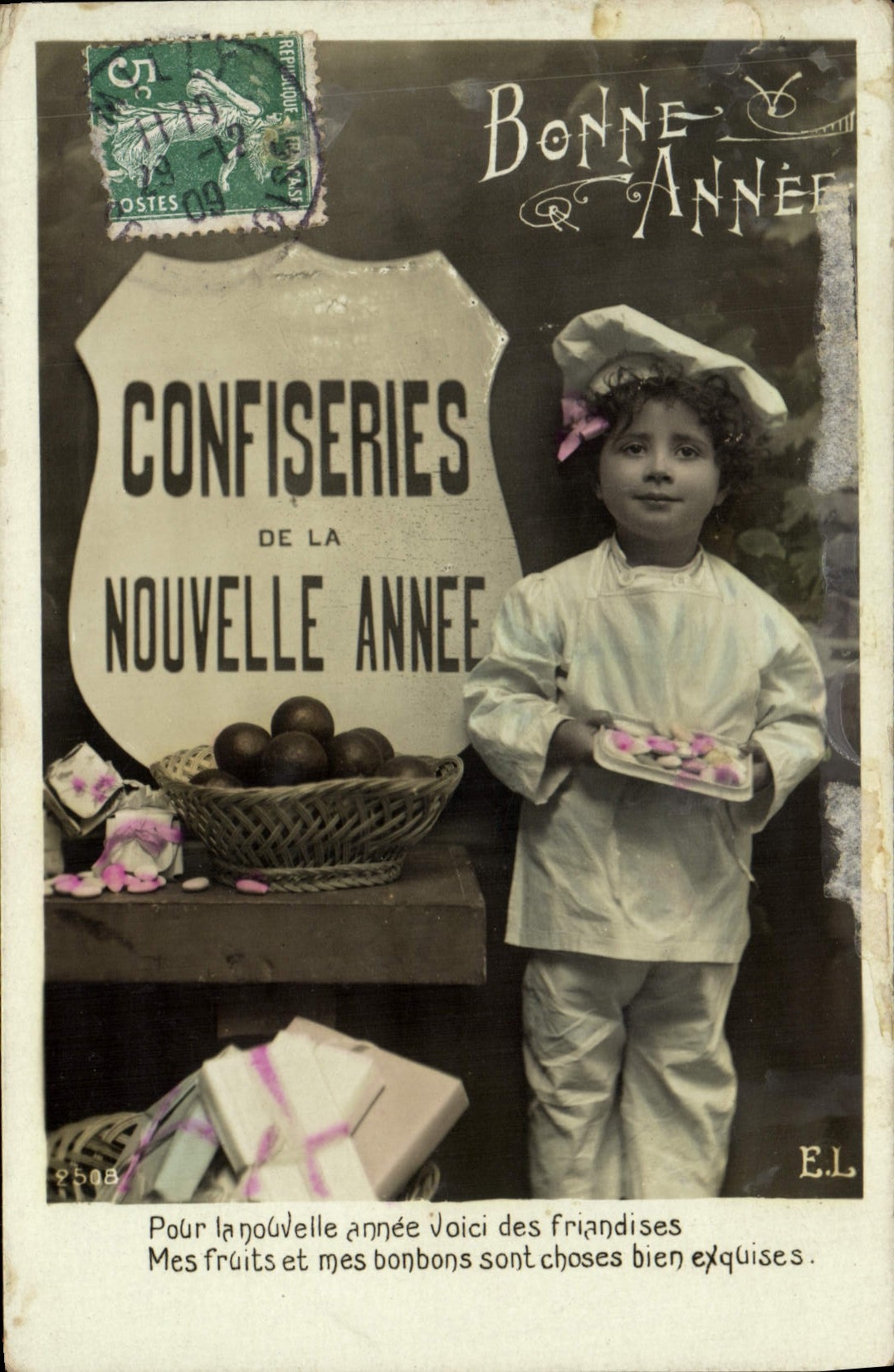 CPA Enfant Confiseries 
