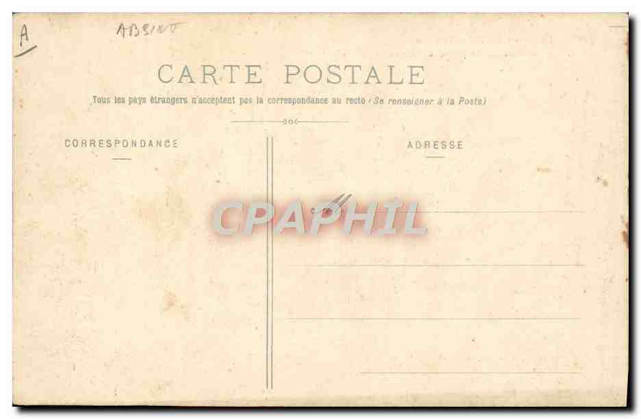 CPA Maison Pernod Le Doubs devant les jardins de l'usine — Rückseite