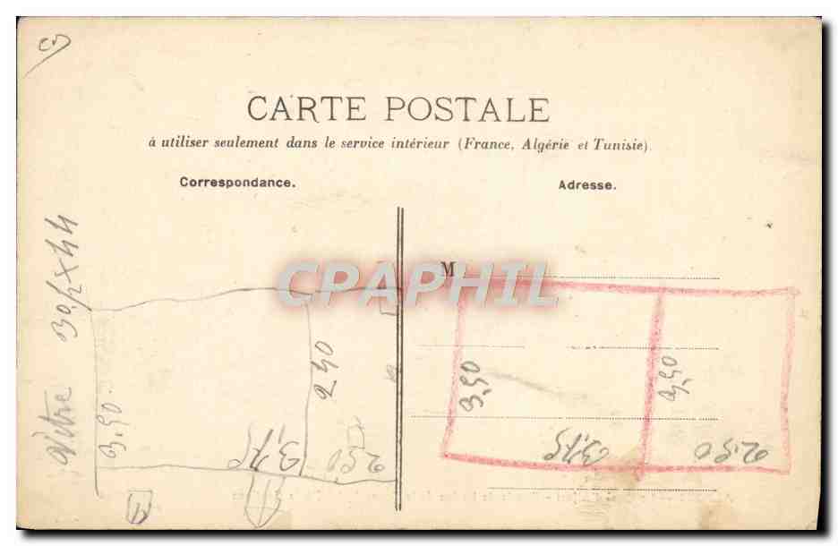CPA Alfort Le quai d'Alfort Entree de l'usine de la Suze Aperitif de la Gentiane TOP — Verso