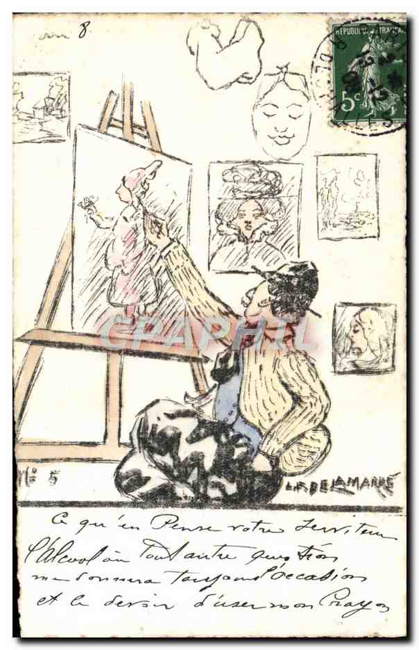 CPA Illustrateur Delamarre 