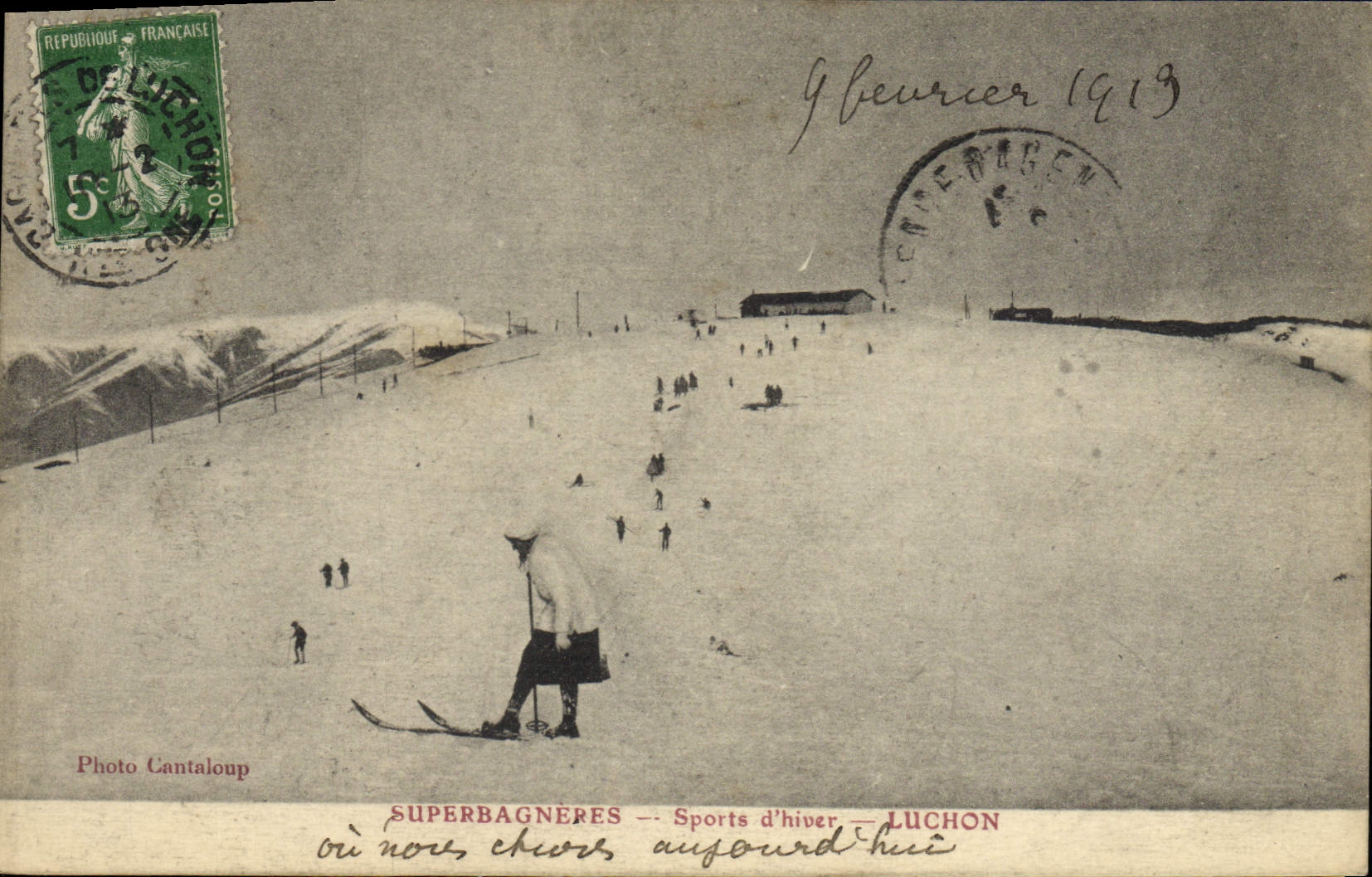 Superbagnères — Sports d'hiver — Luchon — Photo Cantaloup
