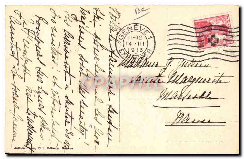 Schietsport — Le Saut — J. J. 5688 — Achterkant