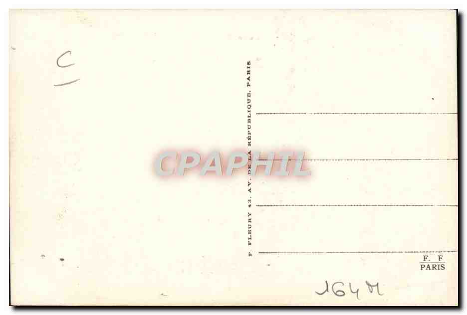 CPA Train Locomotive Machine 329 Ouest devenue 21 551 Etat — Rückseite