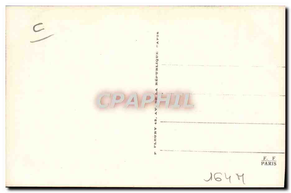CPA Train Locomotive Machine 141 175 Rechauffeur d'eau ACFI — Verso