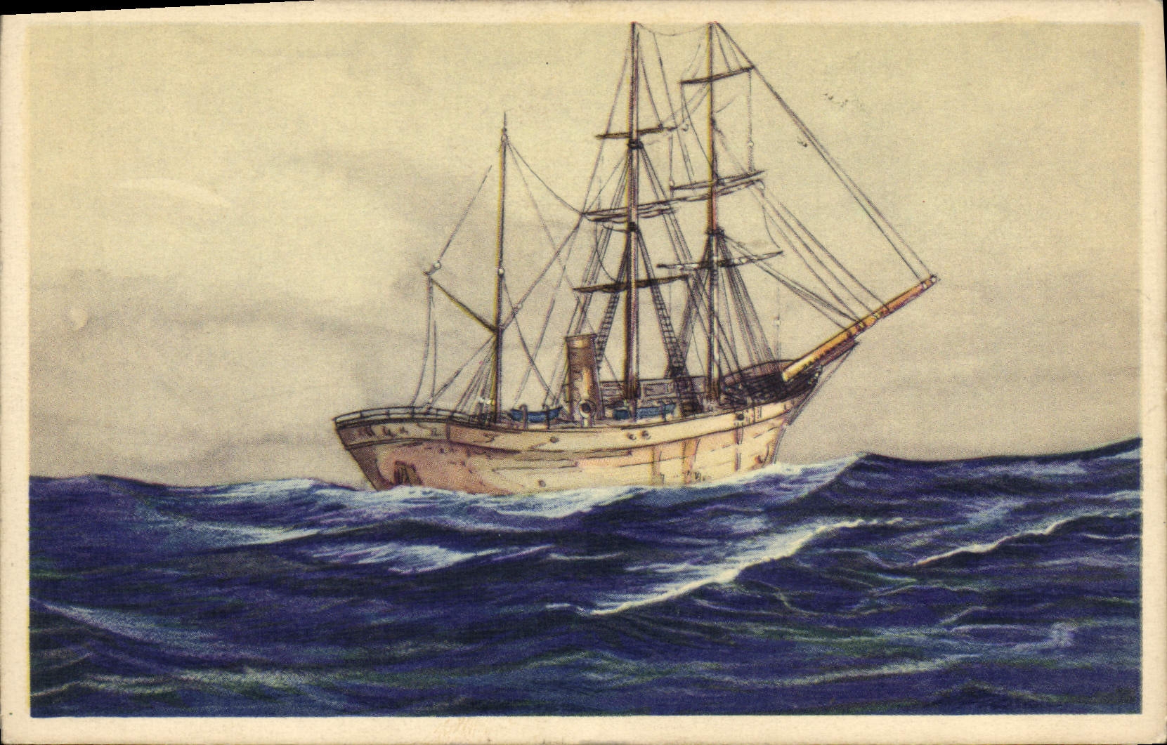 CPA Bateau Voilier 