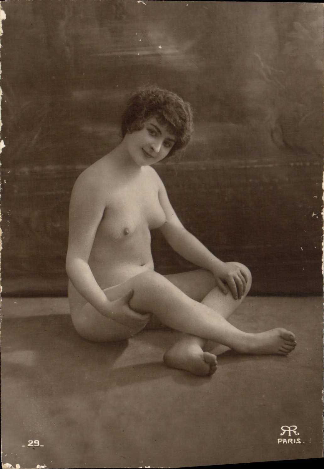 CPA Femme Nu erotique 