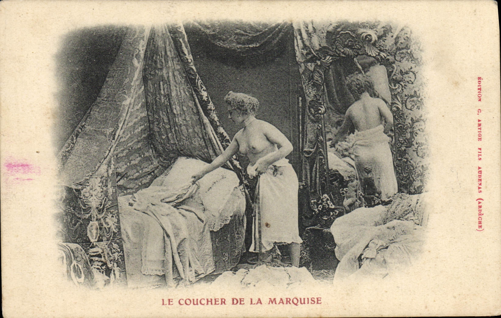 El Coucher de la Marquesa — Edición C. Artige Fils Andrésas (Andrézieu)