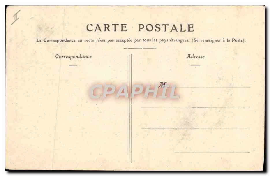 El Coucher de la Marquesa — Edición C. Artige Fils Andrésas (Andrézieu) — Reverso
