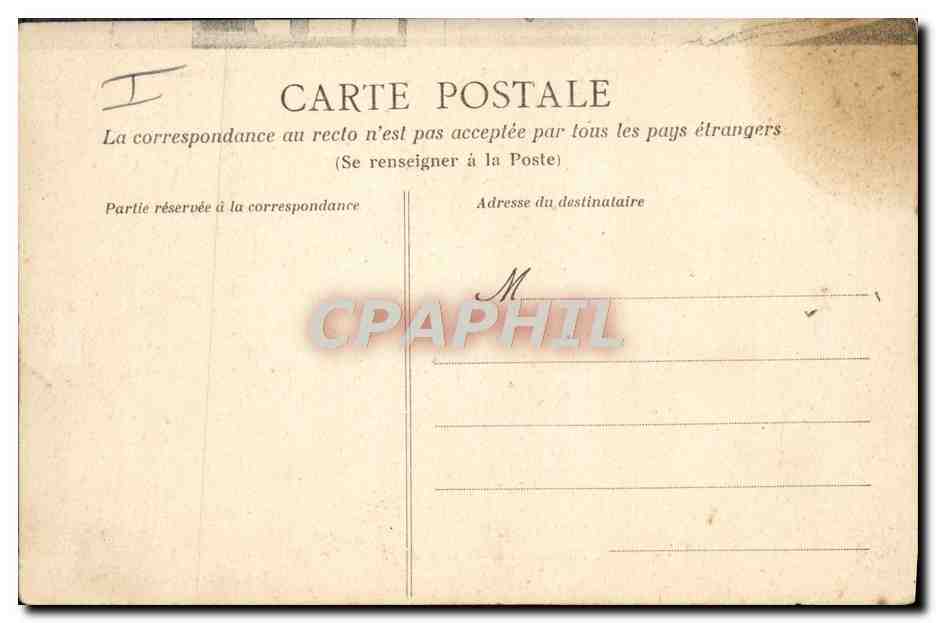 Scène de Caserne — En route pour la salle de police — Héliotypie Dugas et Cie, Nantes — Verso