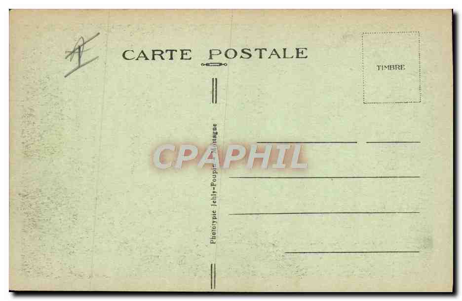 CPA Militaria Caserne Mess des sous officiers — Rückseite