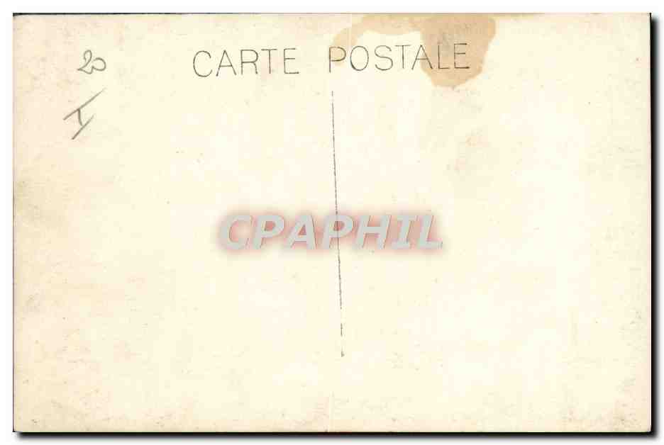 CARTE PHOTO Bateau de guerre  — Verso
