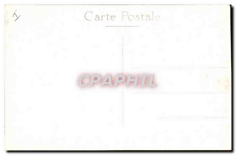CPA Bateau de guerre  — Verso