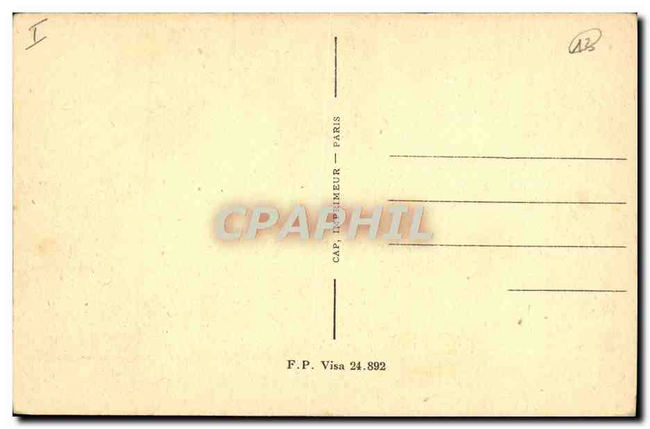 CPA Bateau de guerre on va ouvrir le feu  — Verso