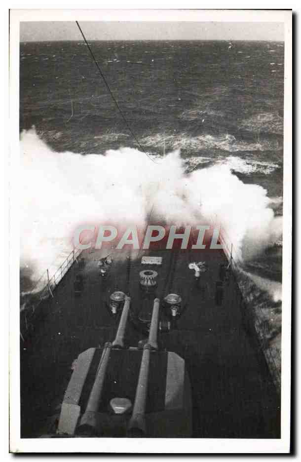 CPA Bateau de guerre 