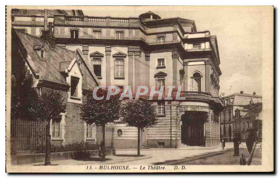 CPA Le Theatre Mulhouse
