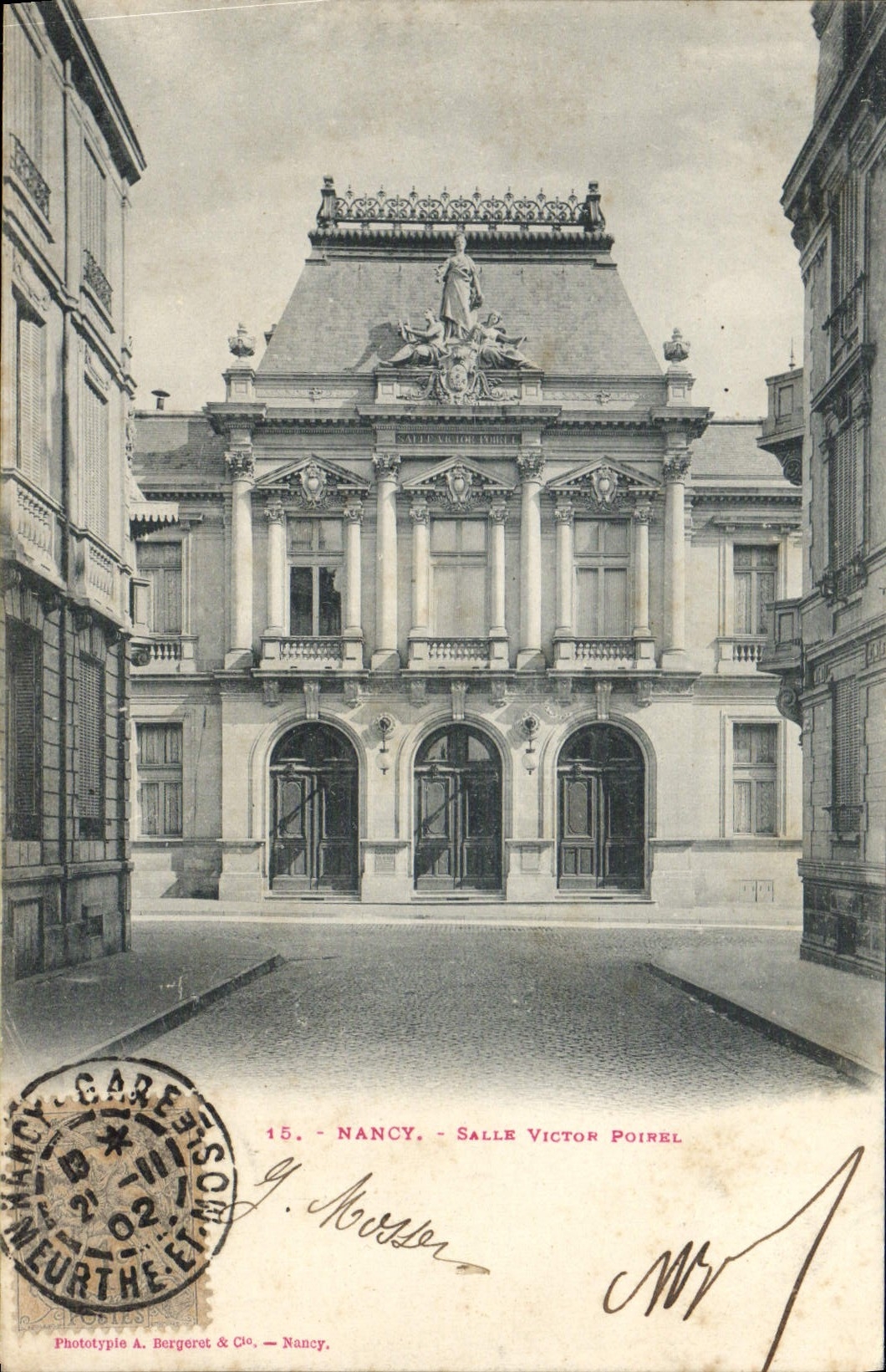 CPA Le Theatre Nancy Salle Victor Poirel