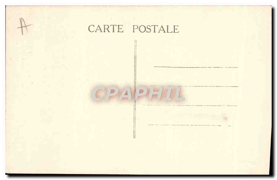 CPA Nantes Place Graslin Rue Racine Le grand Theatre  — Verso