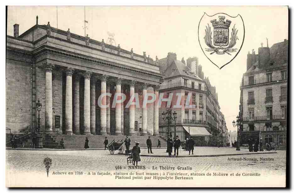 CPA Le Theatre Graslin Nantes