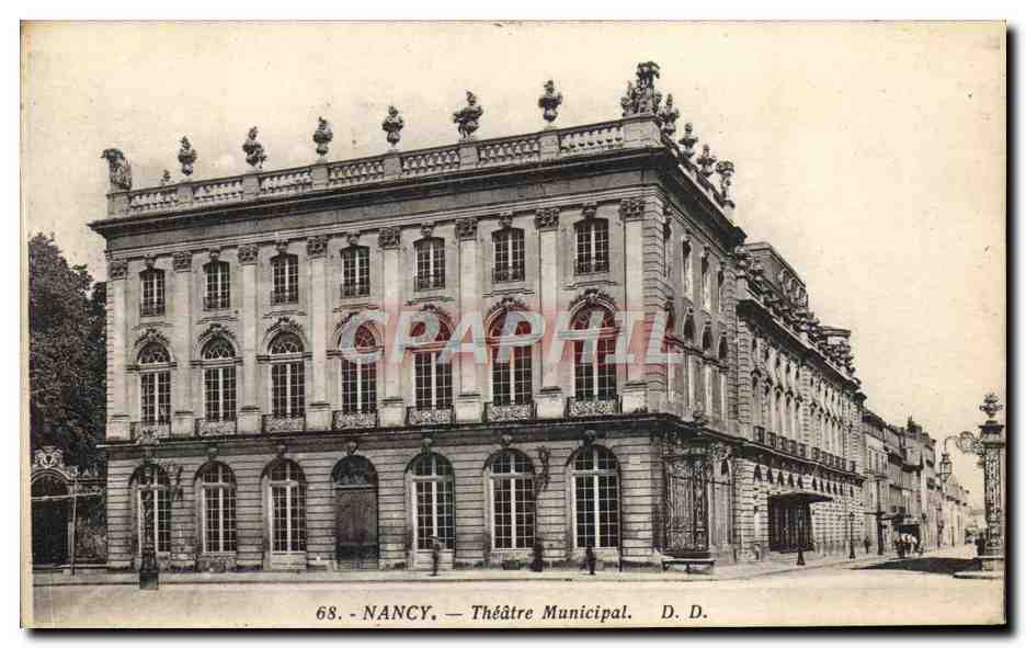 CPA Le Theatre municipal Nancy
