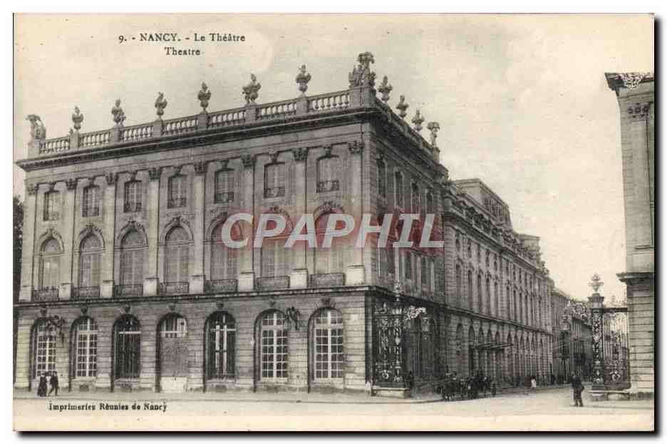 NANCY - Le Théâtre — Imprimeries Réunies de Nancy, n°9