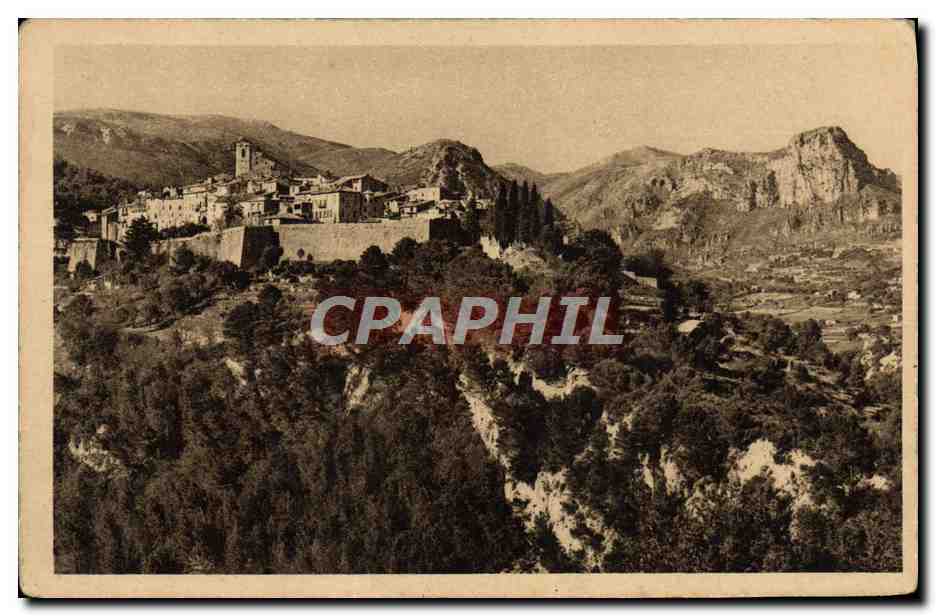 CPA Saint Paul Le Baou de Saint Jeannet Vue prise du Piol Saint Antonin