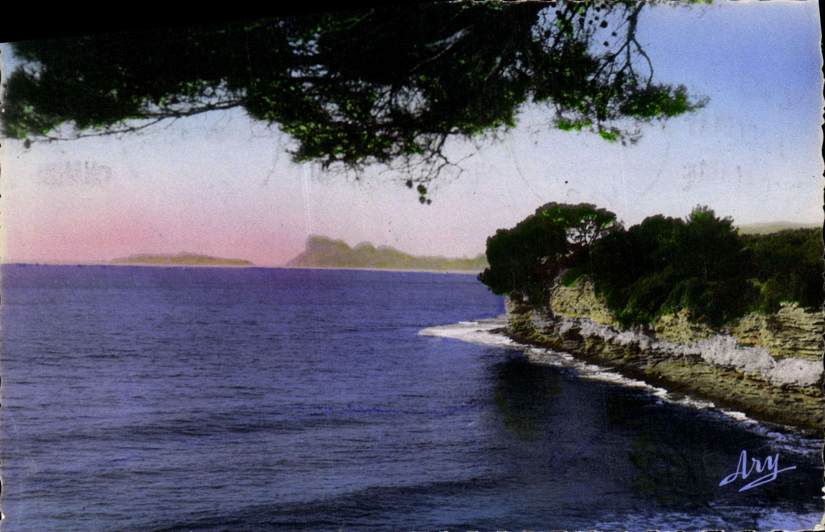 L'Île Verte vue du Liouquet — Ary — A. Tardy Éditeur