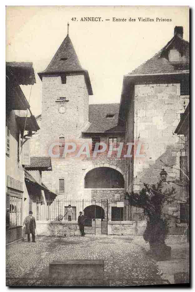 Annecy — Entrée des Vieilles Prisons — CPAPHIL