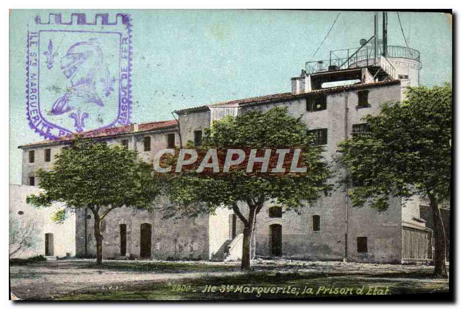 Île Sainte-Marguerite — La Prison d'État — Éditeur L. Vric, n° 2400