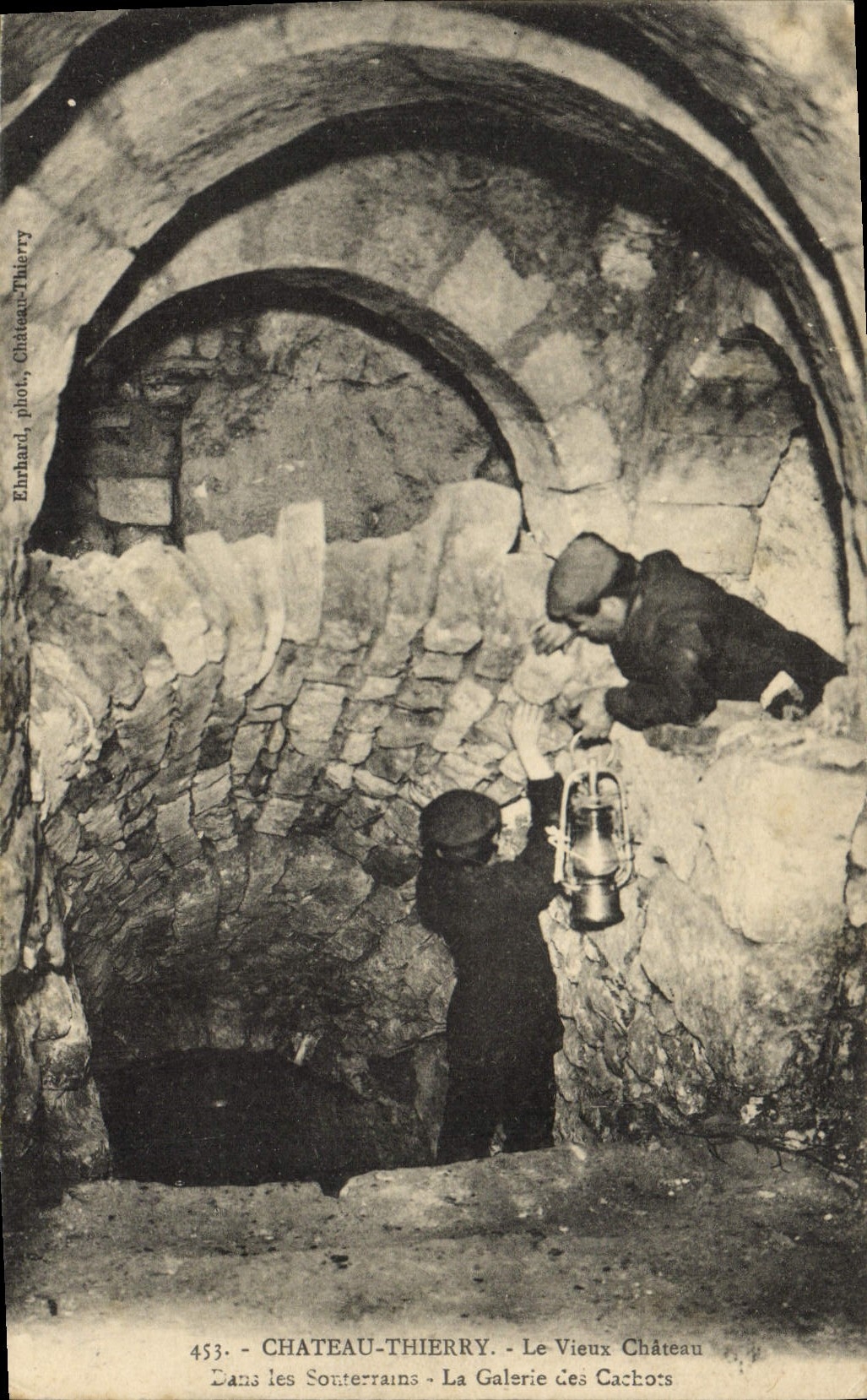 Château-Thierry - Le Vieux Château - Dans les Souterrains - La Galerie des Cachots