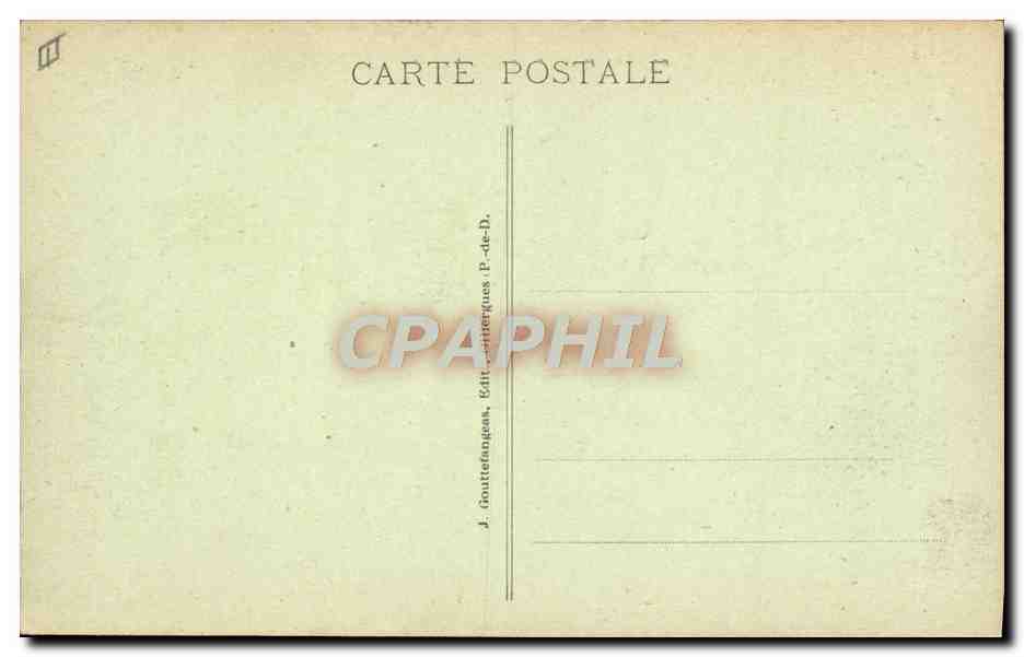Riom - La Maison Centrale — g. d'O. - 796 — Reverso
