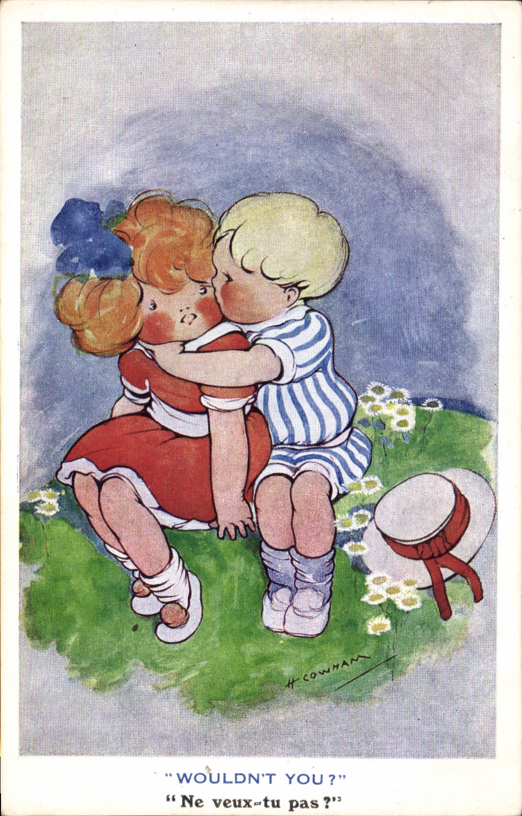 CPA Illustrateur Enfants