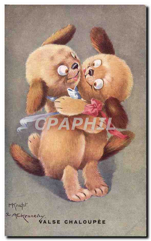 Deux chiots dansant — Valse Chaloupée — M. Knight & A. E. Kennedy