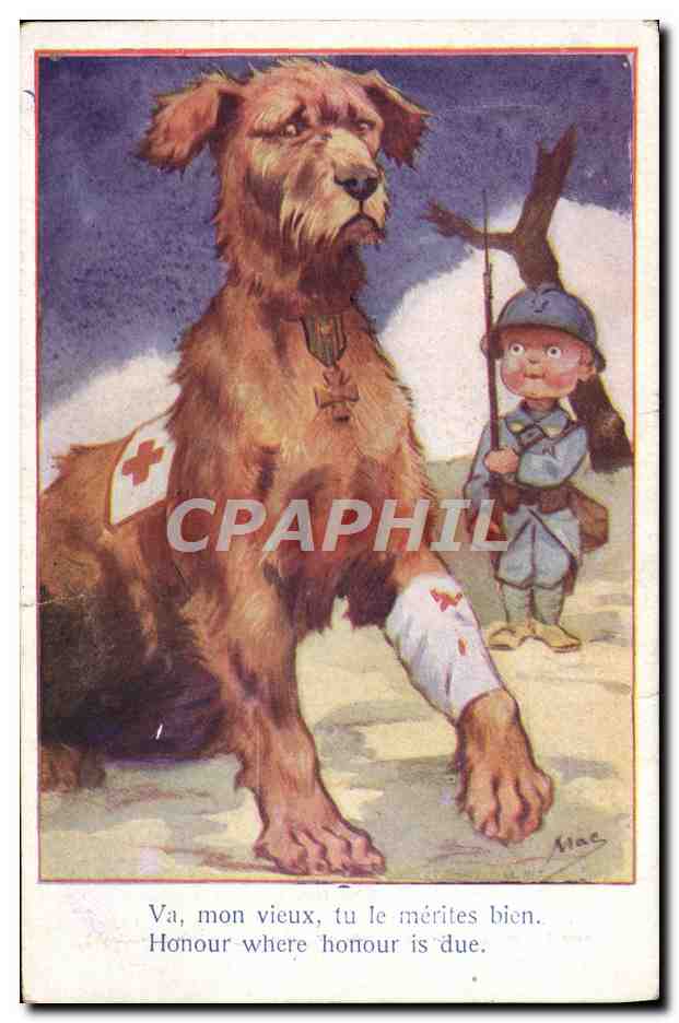 CPA Illustrateur Enfant Soldat Militaria Chein 