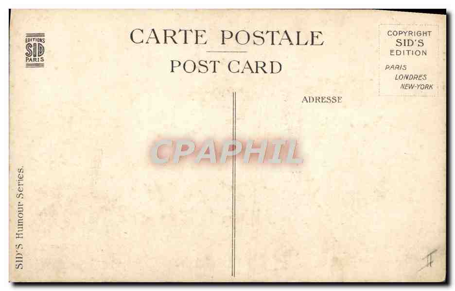 CPA Illustrateur Enfant  — Rückseite