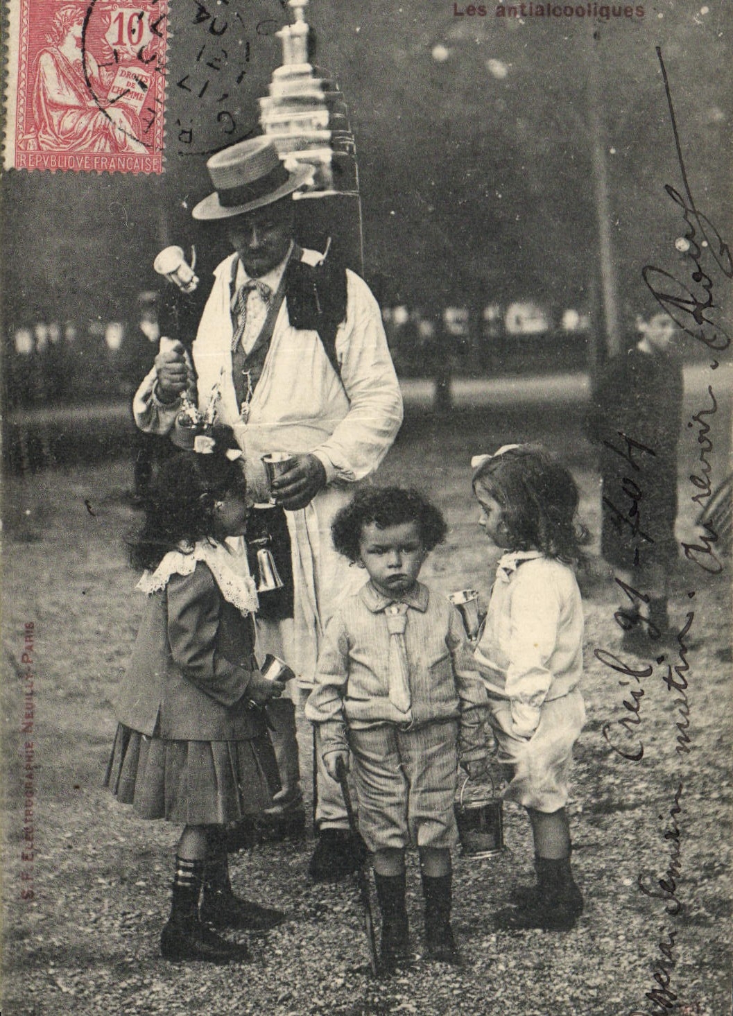 Les antialcooliques — Éditeur S.E. Exercesmétique, Neuilly-sur-Seine — N° de série non visible